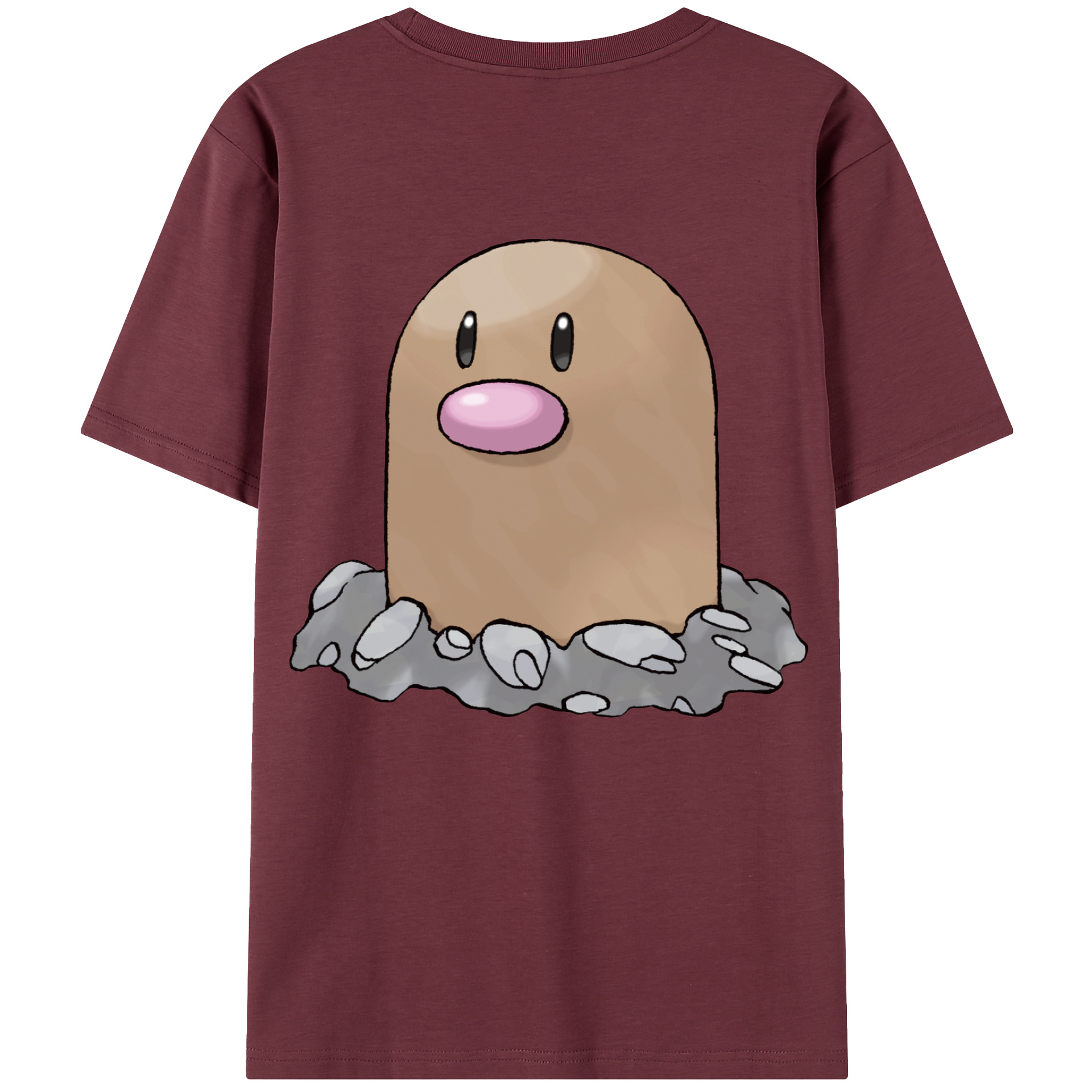 （画像用） ポケットモンスター Pokémon 綿100％半袖Tシャツ（背面プリント）